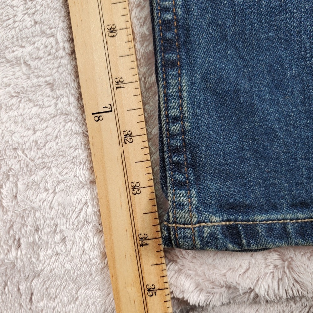 Hollister Epic Flex Bootcut Jeans Mens 40x34 Medium Wash Blue Stretch Denim - Picture 5 of 9